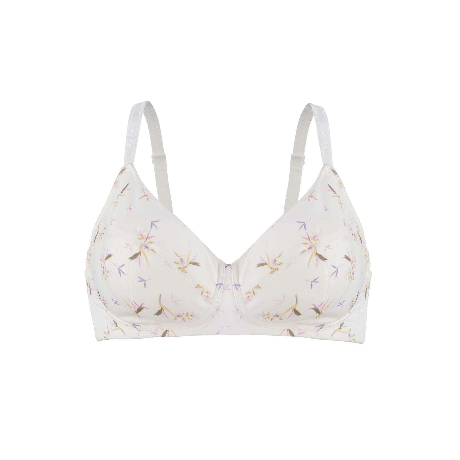 organic cotton non wired plunge bra supportive