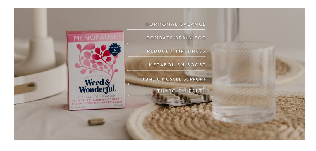 Doctor Seaweed iodine supplements for menopause support