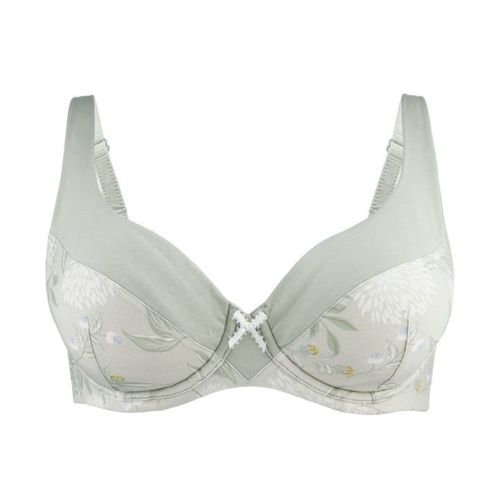 Silk and organic cotton full cup support bra – Juliemay Lingerie