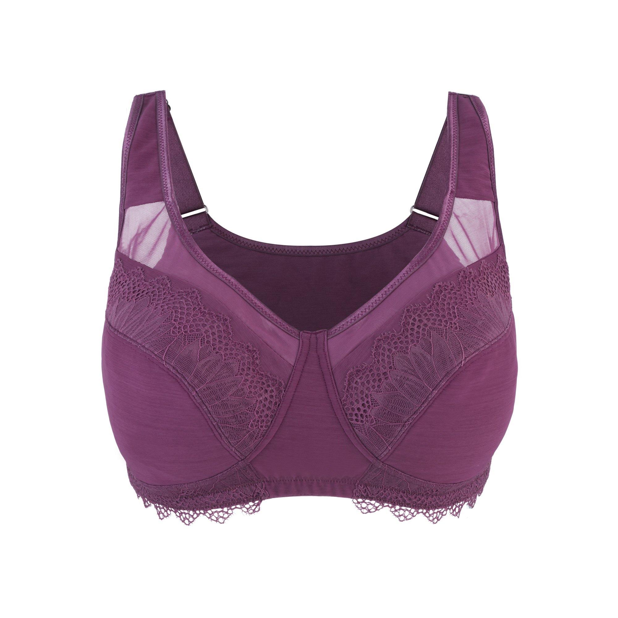 Pimfylm Underoutfit Bras For Women Women'S Sports Bras Cotton Bras For  Women Purple 40