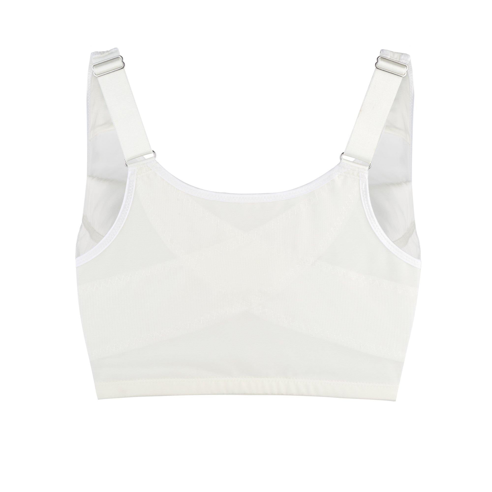 Dynamic Back Support Front Closure Cotton & Silk Sports Bra by Juliemay  Lingerie
