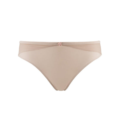 Hope - Silk & Organic Cotton Brief in Skin Tone Colours - Juliemay Lingerie