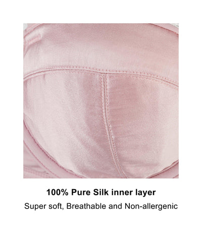 Marshamallow Lace Silk & Organic Cotton Balconette Bra - Juliemay Lingerie