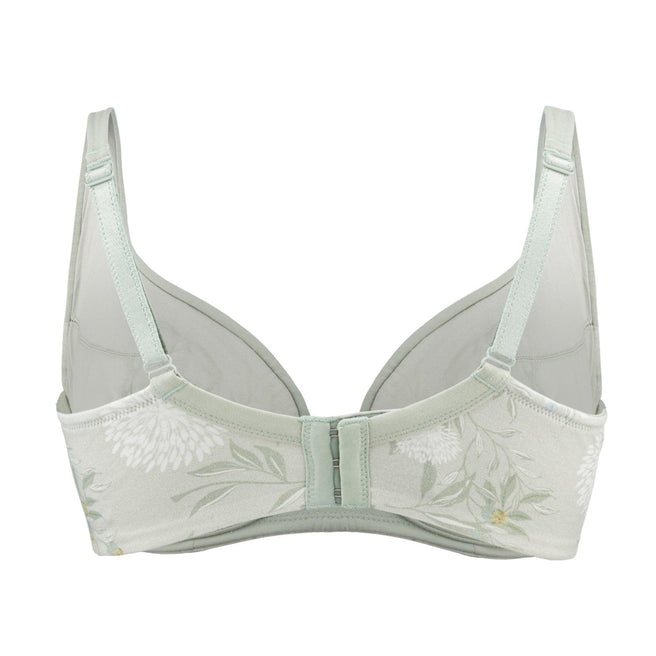 Sunbleached Floral Silk & Organic Cotton Supportive Bra – Juliemay Lingerie  UK